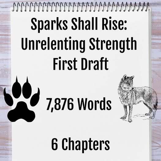 Sparks Shall Rise: Unrelenting Strength First Draft. 7,876 Words. 6 Chapters.