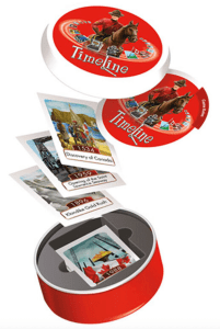 Timeline: Canadian edition; in its little round tin.