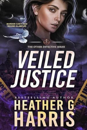 Veiled Justice by Heather G Harris cover