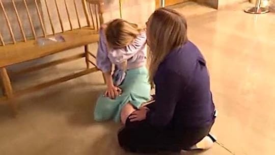 Democrat Aftyn Behn sobs on the floor after being dragged out of Tennessee governor's office (Video screenshot)