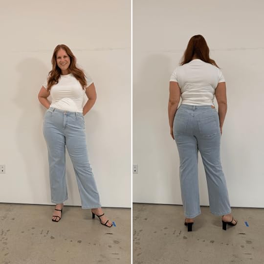 kristin popflex try on crew straight leg denim size 1x extra tall