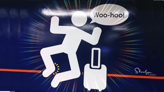 wall art celebrating successes jumping woo hoo