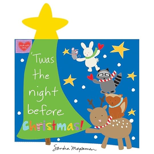 Huggable Loveable NIght before Christmas Soft Fabric Book 1