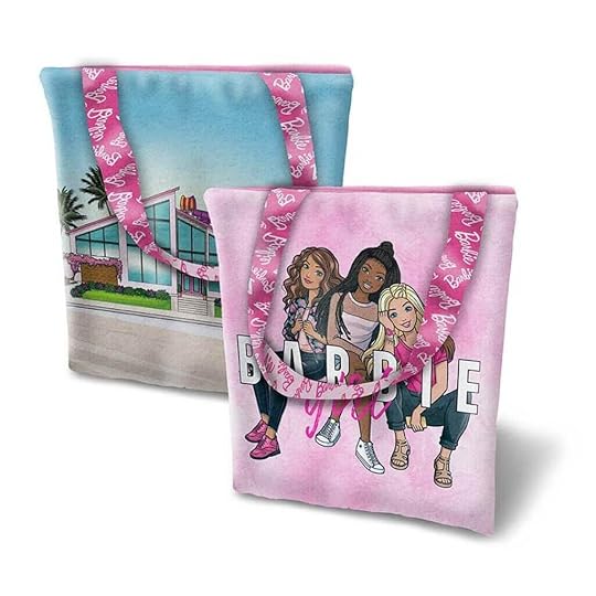 Barbie Girl Dream House Pack and Play Felt Fabric Doll and Bag Set Panel