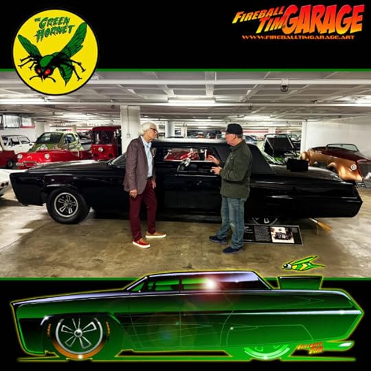 Automotive Pop Culture Movie Car and TV Car Art by Fireball Tim Garage