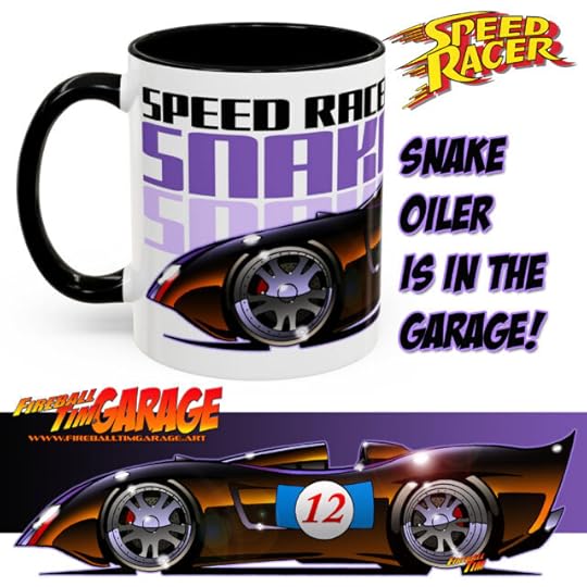 Automotive Pop Culture Movie Car and TV Car Art by Fireball Tim Garage