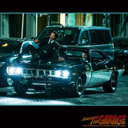 Automotive Pop Culture Movie Car and TV Car Art by Fireball Tim Garage