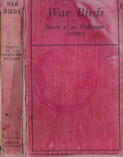 Cover. War birds. Diary of an unknown aviator