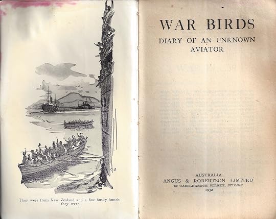 Frontispiece; men rowing ashore and the title page