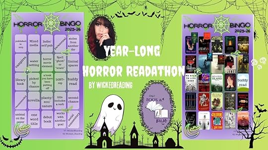 Yearly Horror Bingo by WickedReading