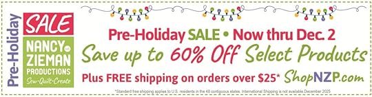 Nancy Zieman Productions Pre-Holiday SALE now through December 2, 2025. SAVE up to 60% Off Select Products. Plus FREE shipping on orders over $25 at ShopNZP.com