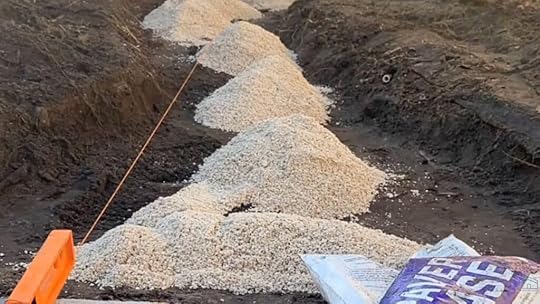 step three add the base and weed barrier