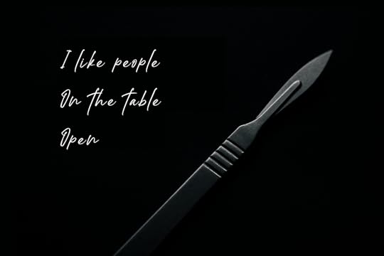 Lin Ke scalpel quote illustration