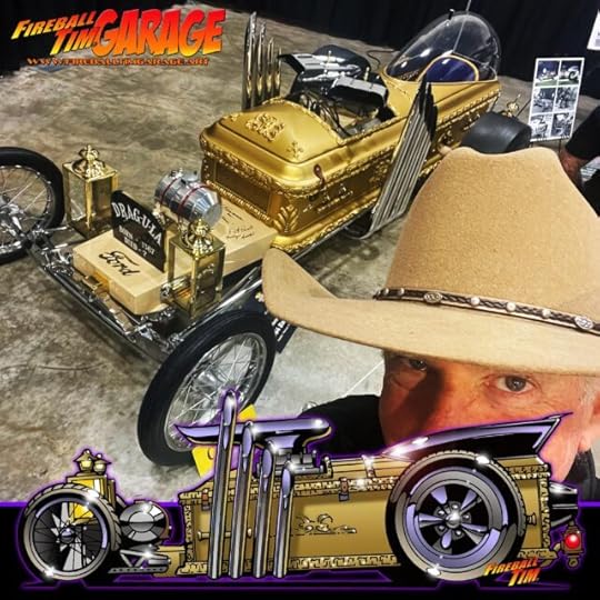 Automotive Pop Culture Movie Car and TV Car Art by Fireball Tim Garage