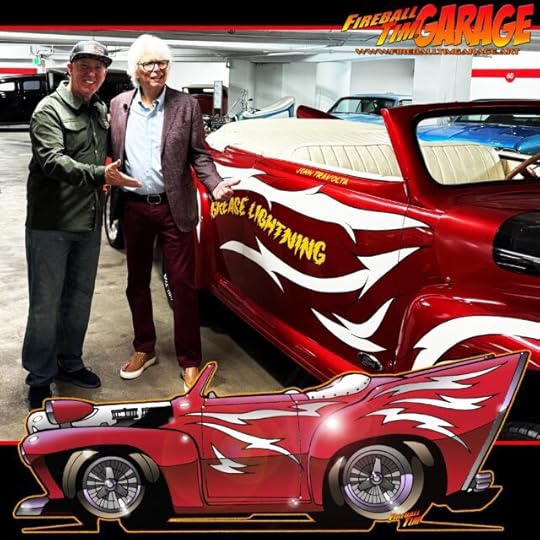 Automotive Pop Culture Movie Car and TV Car Art by Fireball Tim Garage