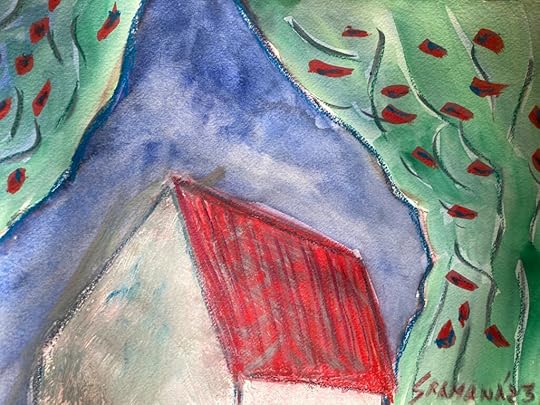 Colors: Curtains in the Wind IV painting.