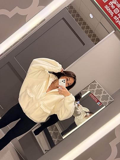 blogilates at target bonfire fleece ivory