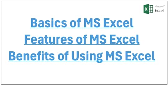 Learn The Basics of MS Excel