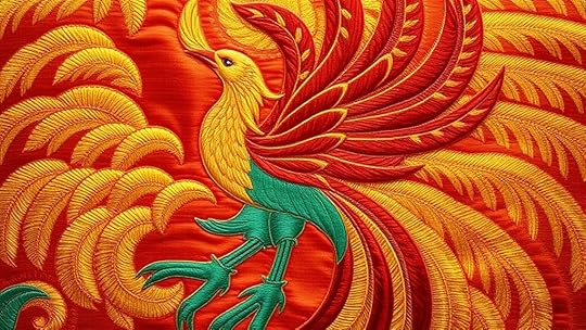 phoenix symbolizing virtue and renewal