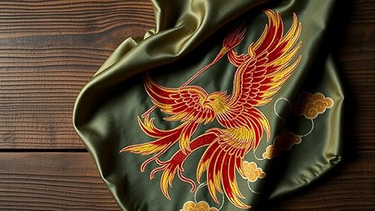 ancient phoenix textile inspiration