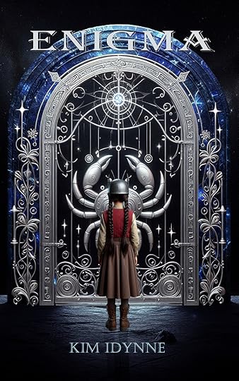 book cover of Young adult fantasy novel Enigma by Kim Idynne