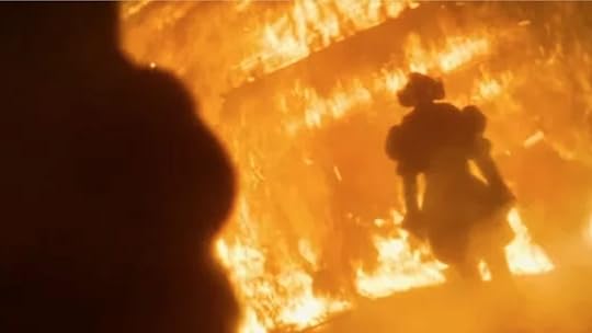 Pennywise appears at the Black Spot fire in 1962 in It: Welcome to Derry.