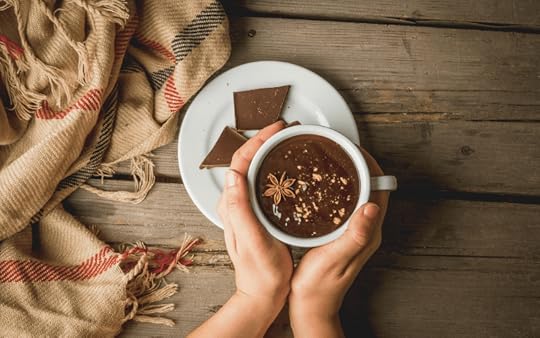 a mug of hot chocolate