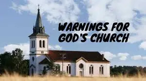 WARNING TO THE CHURCH