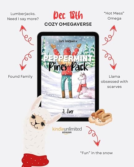 This may contain: a person holding up a book in front of an ipad with the title peppermint pine park on it