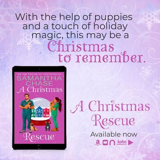 This may contain: a christmas rescue book is featured in this ad