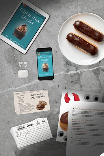 introductory cozy offer including Gluten-Free Murder by p.d. workman