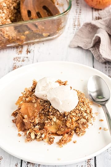 oil-free vegan apple crisp