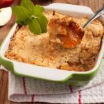 photo of delicious apple crisp