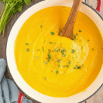Curried Carrot Lentil Soup