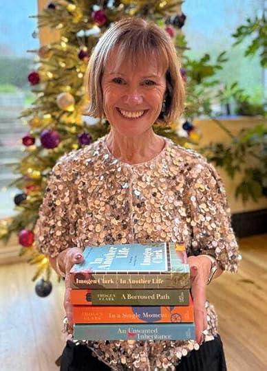 Imogen Clark and some of her books