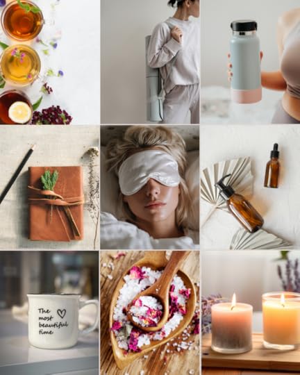 Instagram grid of Divorced Diva products and merch /brand partnerships