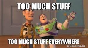 The HSP Declutter Cleanse too much stuff