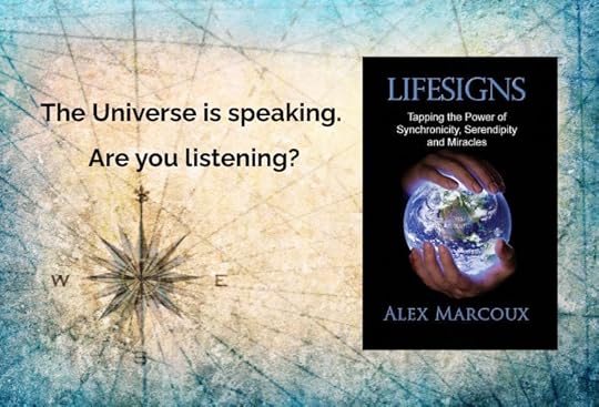Lifesigns book cover showing synchronicity and spiritual guidance