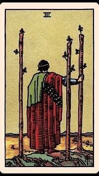 Three of Wands | Tarot Card