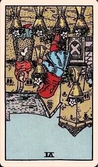 Six of Cups (Reversed) | Tarot Card