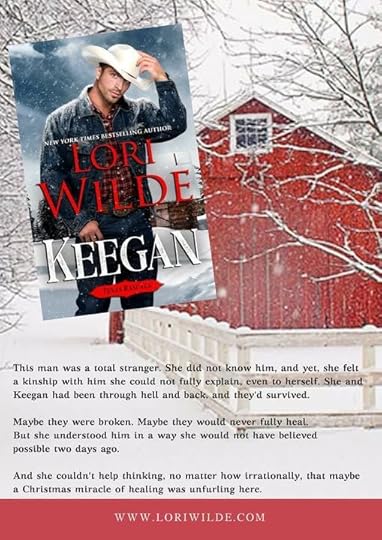 This may contain: a man wearing a cowboy hat standing in front of a red barn with snow on the ground