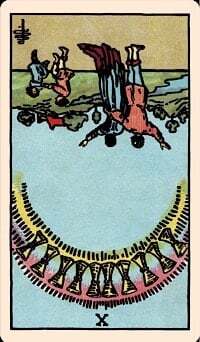 Ten of Cups (Reversed) | Tarot Card