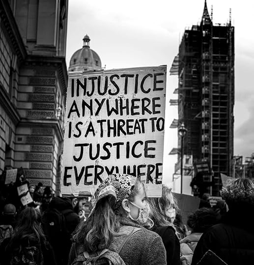 grayscale photo of people walking on street
