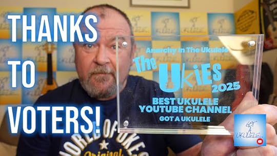 Got A Ukulele Ukies award 2025