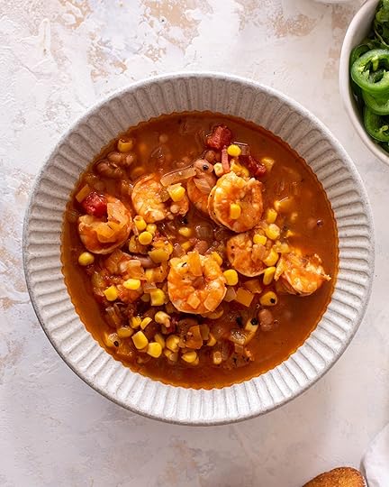 shrimp taco soup