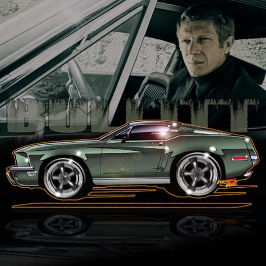 Bullitt Art by Fireball Tim