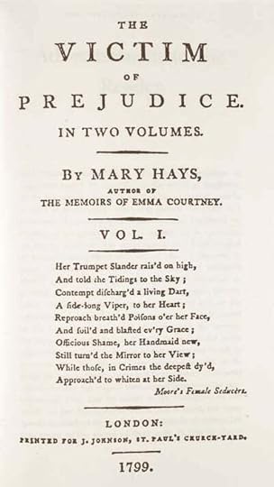 Victim of Prejudice by Mary Hays