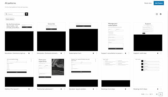 Zoologist WordPress Theme Patterns