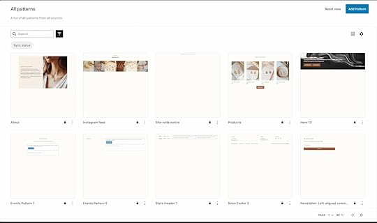 Aether WordPress Theme Patterns Library