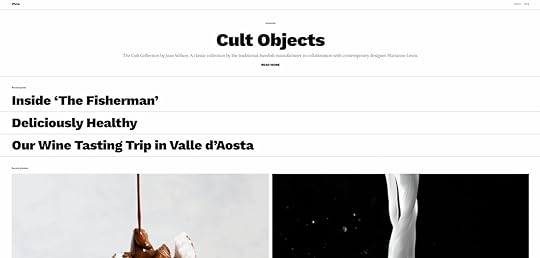 Vivre WordPress Theme Homepage Design